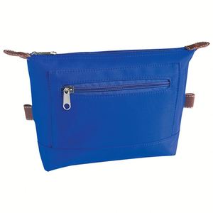 Custom Logo Polyester Zipper Travel Pouch Large Capacity Wash Waterproof Cosmetic Make up Case <b>Bag</b> for Ladies - Product Image 3