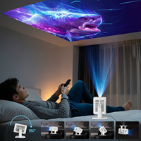 Proyector Portátil L018 Magcubic Android 14, Cine en Casa, WiFi, Compatible con HDMI y USB, para Exteriores, Dormitorio y Oficina
