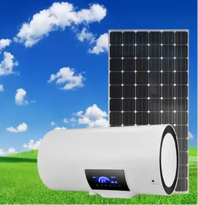 Nieuwe Stijl 2024 50l 60l 80l 100l Dc & Ac Zonne-Energie Pv Opslag Elektrische Boiler Met Digitaal Display Hot Selling Badkamer Lager