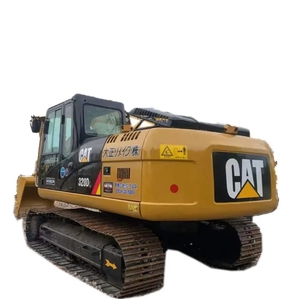 Excavadora CAT 320D usada para minería, maquinaria original sobre orugas con bomba hidráulica, venta de excavadora Cat 320D usada - Product Image 1