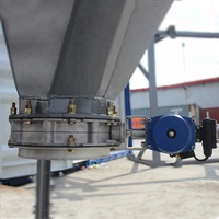 Butterfly Valve DN100 DN150 DN200 DN250 DN300 SICOMA Dijual Suku Cadang untuk Pabrik Batching Beton