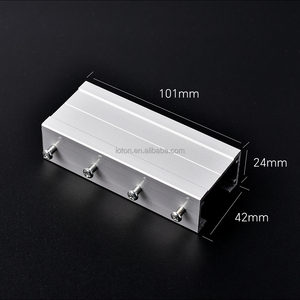 Connettore per Binario Tenda Elettrico Lungo in Alluminio Moderno, Accessori per Binario Tenda Motorizzato Dedicato, Eco-Friendly - Product Image 4