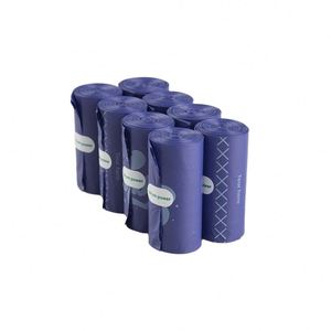 Sacs à déjections pour animaux de compagnie jetables en gros, logo personnalisé, sacs à déjections pour chiens biodégradables plus résistants, rouleaux parfumés - Product Image 1