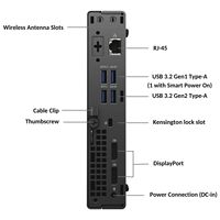 Mini-PC OptiPlex 7080 Barebone de 10e génération, propre, sans rayures, grade A, testé et fonctionnel