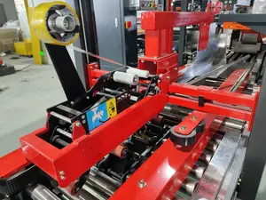 Focus Machinery Automatic Pick And Place Case Packer Carton Former Open-packer-close-strapping-palletizing