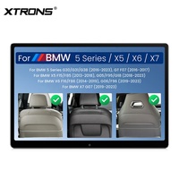 Monitor de Reposacabezas de 14 Pulgadas para BMW Serie 5/X5/X6/X7, Android 16 Qualcomm 662, 4+64GB, QLED, Entrada 4G HD, Modo Retrato, CE-XTRONS