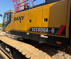 Used Sany Scc600A-6 60t Crawler Type <b>Crane</b> Scc850A Scc700a Scc550e Scc550e Scc750e Scc600a Crawler <b>Crane</b> Hot Sale - Product Image 3