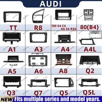 Chinesischer Direktlieferant Autoradio-Rahmen für AUDI Fahrzeug-Bildschirm Armaturenbrett-Rahmen-Set Auto-Audio-Rahmen Auto-Stereo-Rahmen