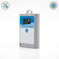 Enregistreur de données de température et d'humidité 4G en temps réel, conforme IATA PI970II DO-160G, indice IP66, USB, OEM ODM, plastique, pour fret aérien et transport frigorifique