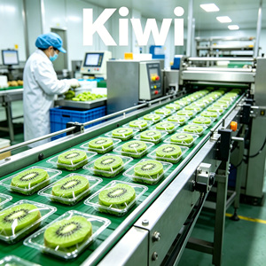 Kiwi séché 100% naturel, savoureux et sucré, lyophilisé et conservé au sirop, prix de gros - Product Image 2