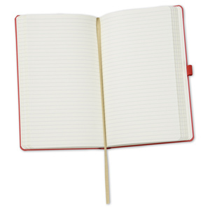 Carnet <span class=keywords><strong>Mezzo</strong></span> Premium à pages lignées couleur, 8,375 x 5,25 pouces, planificateur quotidien 24 heures, impression de logo personnalisé, bloc-notes professionnel - Product Image 4
