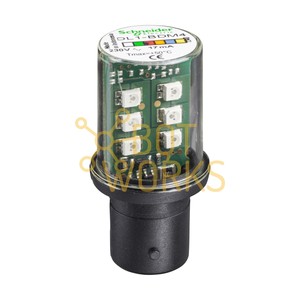 Indicatore luminoso di stato a LED DL1BDM8 con grado di protezione IP65, ingresso 230V e durata di 50.000 ore - Nuovo - Product Image 1