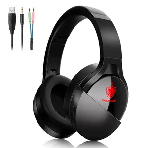 Q7S Wireless Bluetooth Over Ear Headphones for Music Sport Portable Folding Stereo Earphones with Noise Cancelling Built-in Mic