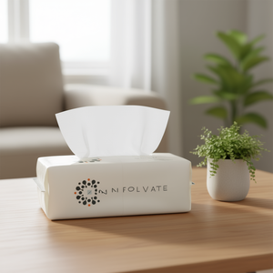 Confezione di Fazzoletti Innovate per il Viso, Bianchi, a 2 Veli, Morbidi per l'Uso Quotidiano - Product Image 3