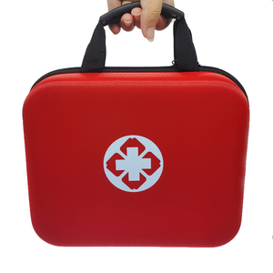 ชุดปฐมพยาบาลแบบกำหนดเองได้ คุณภาพเยี่ยม ขายส่ง กล่องเก็บอุปกรณ์การแพทย์ EVA สีแดง กันน้ำ กันฝุ่น และกันกระแทก - Product Image 5