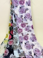 Tissu Pongee 100% Polyester Tissé Double Face Anti-Boulochage à Poids Moyen Imprimé Numérique Style Dobby Écologique pour Tapisserie et Jouets