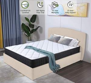 Fransa İtalya lüks klasik 5 yıldızlı otel compress s yastık üst sıkı üst cep yaylı şilte sipariş çevrimiçi - Product Image 5