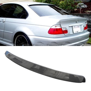 Alerón Trasero de Fibra de Carbono Estilo AC, Alerón de Maletero, Labio de Maletero para BMW E46 2 Puertas, Kit de Carrocería Tipo Cola de Pato - Product Image 2