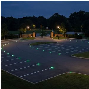 Marqueur de chaussée surélevé en aluminium longue durée, borne solaire routière à <span class=keywords><strong>LED</strong></span> clignotante pour avertissement de courbe de tunnel - Product Image 4