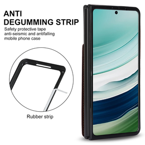Cửa Sổ Thông Minh Lật Bìa Da Trường Hợp Điện Thoại Cho <span class=keywords><strong>Huawei</strong></span> <span class=keywords><strong>Mate</strong></span> X5 Kinh Doanh Đầy Đủ Bảo Vệ Điện Thoại Bìa Bao Da Cho <span class=keywords><strong>Huawei</strong></span> <span class=keywords><strong>Mate</strong></span> X3/X5 - Product Image 5