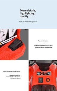 Nouvelle <span class=keywords><strong>Moto</strong></span> Électrique Tout-Terrain pour Enfants, Quad Électrique pour Bébés, Véhicule de Plage et d'Extérieur - Product Image 6