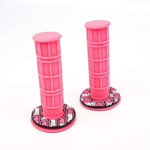 KB Universele motorfietsstuurgreepafdekking Zacht <span class=keywords><strong>rubber</strong></span> Off-road voertuigen Professionele gashendelgreep Maat 22 Nieuw - Product Image 2