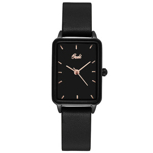 Reloj minimalista para estudiantes, reloj de pulsera cuadrado de cuarzo, reloj de nicho para mujer, venta al por mayor - Product Image 6