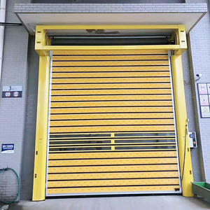 Lửa đánh giá màn trập cửa công nghiệp giá tốt đá phiến cuộn hình thành máy con lăn màn trập cửa - Product Image 3