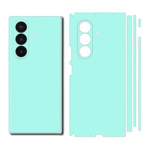 For Samsung Galaxy Z Fold7 6 5 Full Coverage PET Back <b>Film</b> Skin Pure Color Protective Sticker Mobile Phone - Product Image 1