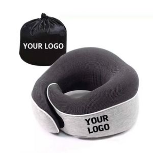 Customized U Shape Support <b>Rest</b> Cervical Airplane Car Memory Foam Travel <b>Neck</b> Pillow Wholesale - Product Image 1