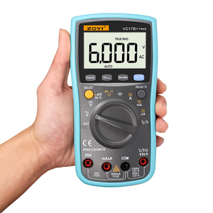 มัลติมิเตอร์ดิจิตอล VC17B+ ลดราคาพิเศษ  RMS 1000V 20A  มัลติมิเตอร์อัจฉริยะ AVO แคลมป์มิเตอร์ - Product Image 1