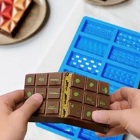 12-fach Silikonform zum Auseinandernehmen, umweltfreundlich, für Protein-Candy, DIY-Kekse, Backwerkzeuge, Kuchendekorationsform