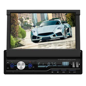 radyo 7 inç Suppliers-Tek 1 din araba stereo 7 inç dokunmatik ekran araba radyo ile ayna bağlantı BT mp5 oynatıcı çekinme sistemi