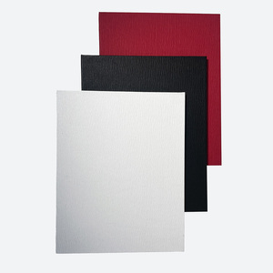 Boîte cadeau plate noire Geoto pour cartes, emballage cadeau en papier pour cartes de vœux, invitations et cadeaux de fêtes - Product Image 3