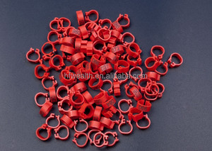Innen durchmesser 8mm Kunststoff offen Bunter Vogel Fuß<span class=keywords><strong>ring</strong></span> Homing Pigeon Ident ification Rings - Product Image 5
