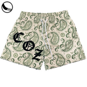 ग्रीष्मकालीन Streetwear सांस Drawstrings त्वरित सूखी रिक्त कस्टम नायलॉन स्पैन्डेक्स उच्च बनाने की क्रिया मुद्रण पुरुषों बास्केटबॉल जाल शॉर्ट्स - Product Image 5