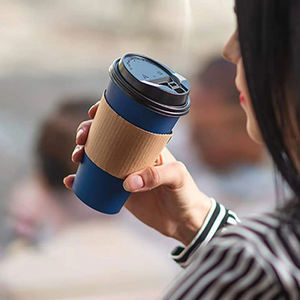 Gobelets en papier de chanvre jetables 12pz 16oz mcdonalds gobelet en papier de café chaud personnalisé avec manches et couvercle - Product Image 3