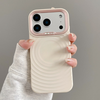 Étui de téléphone magnétique effet peau avec strass pour iPhone 18 Pro, 17, 16, 15, 14, 13, 12, 11, Pro Plus