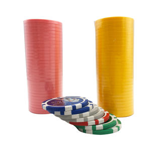 Jetons de <span class=keywords><strong>poker</strong></span> en céramique de haute qualité 14g, surface lisse, logo personnalisé, étui en ABS durable, poids 10g, style américain, utilisation universelle, <span class=keywords><strong>casino</strong></span> - Product Image 5