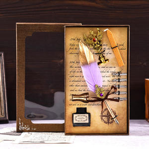 Exclusiva Pluma Estilográfica Retro Personalizable con Degradado Platino, Ideal para Regalos para Niños y Niñas - Product Image 5