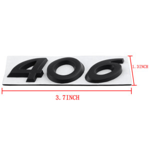 Barato emblema personalizado 406 coche pegatina <span class=keywords><strong>de</strong></span> Metal <span class=keywords><strong>insignia</strong></span> del cuerpo para <span class=keywords><strong>Peugeot</strong></span> OEM alta calidad al por mayor camión Auto accesorios autoadhesivos - Product Image 5