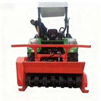Machine multifonctionnelle de pointe pour la remise en état des terres, le désherbage et le broyage du bois, un outil magique pour les terrains forestiers montagneux