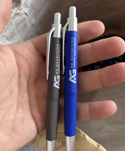 Stylo publicitaire en plastique pour exposition professionnelle, impression de logo d'entreprise, stylo d'hôtel, stylo publicitaire en spray - Product Image 4