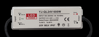 Fuente de Alimentación Conmutada para Exteriores de Aluminio Impermeable IP67 de 600 W, Transformador de Corriente Constante CA-CC de 12 V 24 V para Tira de LED de Luz de Inundación