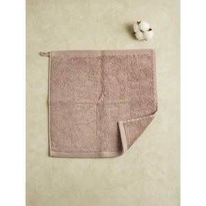 Toalla de mano de algodón Beige profundo Songwol 30x30 cm diseño cuadrado bordado absorbente suave para el hogar Hotel tejido impreso técnicas - Product Image 1