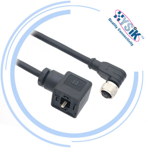 Su geçirmez Solenoid valf konnektörü IP65/IP67, pirinç kontaklar DIN43650 tip A/B/C endüstriyel kullanım için - Product Image 5