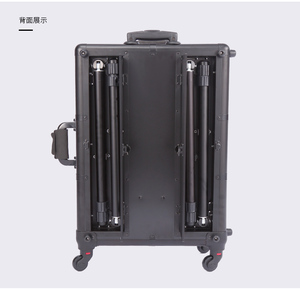 C Salon Studio Train case <span class=keywords><strong>Valise</strong></span> de maquillage avec miroir et lumière Chariot <span class=keywords><strong>rose</strong></span> <span class=keywords><strong>Vanity</strong></span> Box - Product Image 5