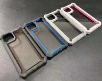 GSCASE alta calidad 3 en 1 transparente a prueba de golpes parachoques duro claro para Tecno Spark 20PRO lnfinix Hot 40 40 Pro