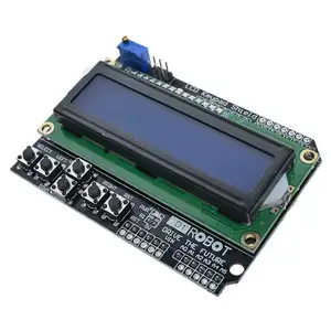 LCD1602 LCD Perisai Karakter LCD Keypad Papan Ekspansi untuk Aduino R3 MEGA2560 Nano