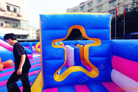 Parque gonflable avec Diseno de Osos Morados Perfecto para Fiestas y Eventos Infantiles